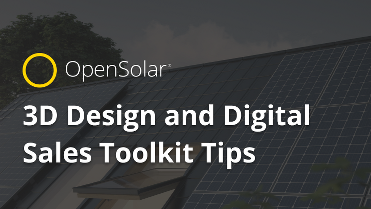 3D Design and Digital Sales Toolkit Tips