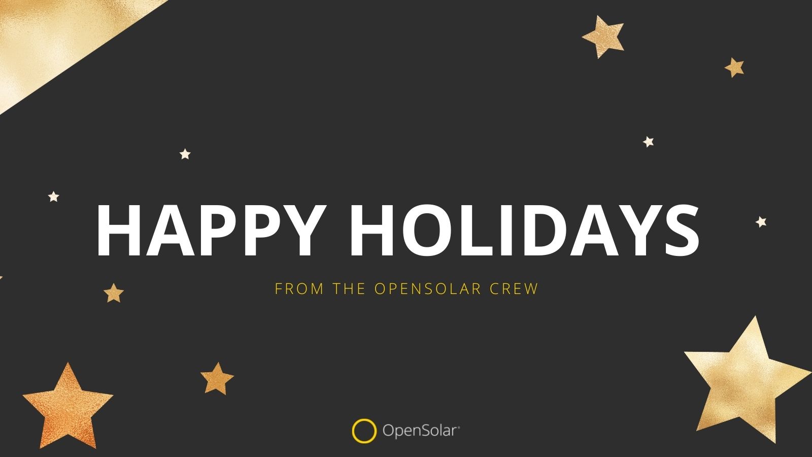 Happy Holidays from the OpenSolar Crew