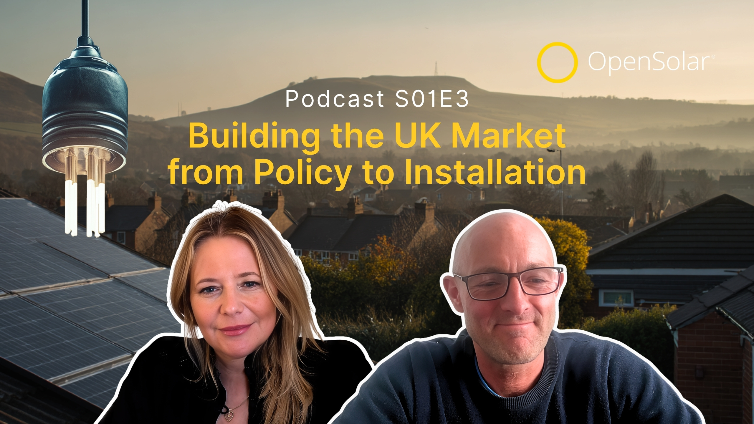 S01E3: Energía solar a escala: Construir el mercado británico desde la política hasta la instalación